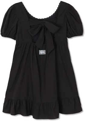 (Women) MICHIKO LONDON KOSHINO Puff Sleeve Ribbon Mini Dress Black ML26SD05BK Purchase (Women) MICHIKO LONDON KOSHINO Puff Sleeve Ribbon Mini Dress Black ML26SD05BK