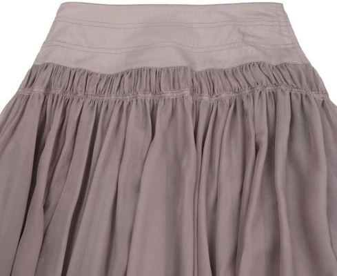 (Women) Michiko London Koshino Unbalanced Chiffon Skirt Ash Gray ML26FB41GR Shop (Women) Michiko London Koshino Unbalanced Chiffon Skirt Ash Gray ML26FB41GR