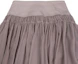 Shop (Women) Michiko London Koshino Unbalanced Chiffon Skirt Ash Gray ML26FB41GR