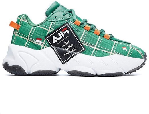 (W) 미하라 x FILA 아데 레트로 그린/화이트 F12W031118FAZ Order (W) 미하라 x FILA 아데 레트로 그린/화이트 F12W031118FAZ