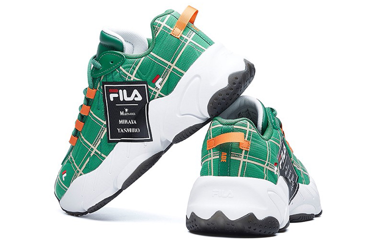 Shop (W) Mihara x FILA ade retro Hijau/Putih F12W031118FAZ