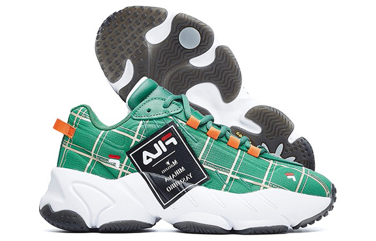 Purchase (W) Mihara x FILA ade retro Hijau/Putih F12W031118FAZ