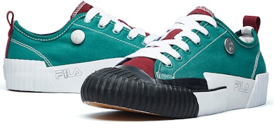 (W) FILA Carve x Mihara 'Hijau Teal Hitam' F12W034425FIV Shop (W) FILA Carve x Mihara 'Hijau Teal Hitam' F12W034425FIV
