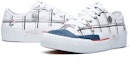 Shop (W) Mihara x FILA Carve Rendah 'Putih Biru' F12W034425FWB