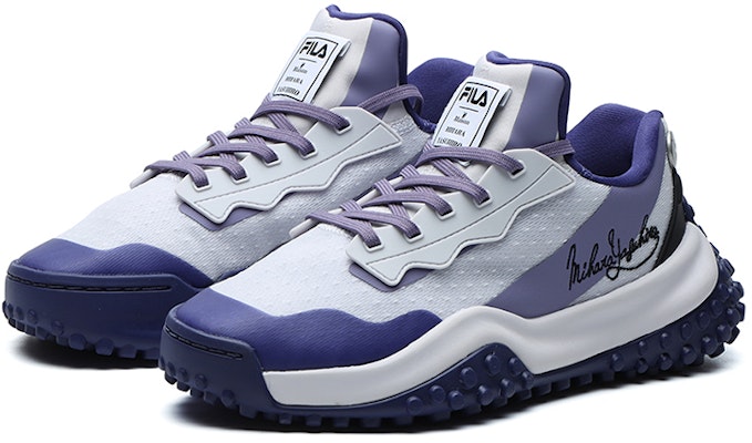 (W) Kasut Lari FILA Mihara x FM-9 Low-Top Putih/Ungu T12W125207FPP Shop (W) Kasut Lari FILA Mihara x FM-9 Low-Top Putih/Ungu T12W125207FPP