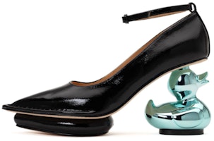 Maison MIHARA YASUHIRO Duck Heel Pumps 'Green' B11FW707 Maison MIHARA YASUHIRO Duck Heel Pumps 'Green' B11FW707