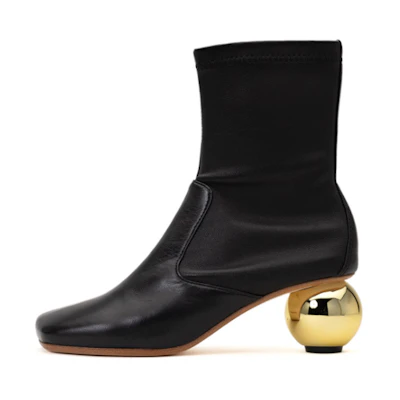 (W) MIHARA YASUHIRO 'Sheepskin Fashion Short Boot'