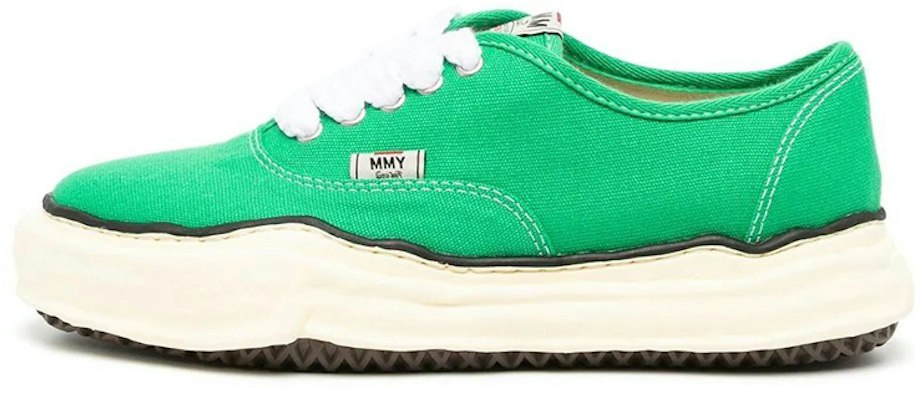 (W) MIHARA YASUHIRO Baker OG Baskets Basses Mode Femme Vert A09FW735 Green Buy (W) MIHARA YASUHIRO Baker OG Baskets Basses Mode Femme Vert A09FW735 Green