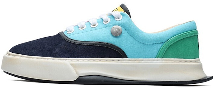 (W) (女性用)FILA Mihara x Fashion Court FM-10 ロートップスニーカー ブラックブルーグリーン F12W124348FNB F12W124348FNB Buy (W) (女性用)FILA Mihara x Fashion Court FM-10 ロートップスニーカー ブラックブルーグリーン F12W124348FNB F12W124348FNB