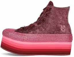 (Women) Miley Cyrus x Converse Chuck Taylor All Star Platform Hi 'Dark Burgundy' 563725C (Women) Miley Cyrus x Converse Chuck Taylor All Star Platform Hi 'Dark Burgundy' 563725C
