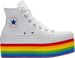(Women) Miley Cyrus x Converse Chuck Taylor All Star Platform Hi 'Pride' 562251C-103 (Women) Miley Cyrus x Converse Chuck Taylor All Star Platform Hi 'Pride' 562251C-103
