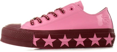 (Women) Miley Cyrus x Converse Chuck Taylor All Star Lift Ox 'Pink Burgundy' 563718C (Women) Miley Cyrus x Converse Chuck Taylor All Star Lift Ox 'Pink Burgundy' 563718C