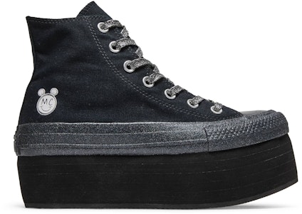 (W) Miley Cyrus x Converse Chuck Taylor All Star Platform Hi 'Hitam' 562241C-001 Buy (W) Miley Cyrus x Converse Chuck Taylor All Star Platform Hi 'Hitam' 562241C-001