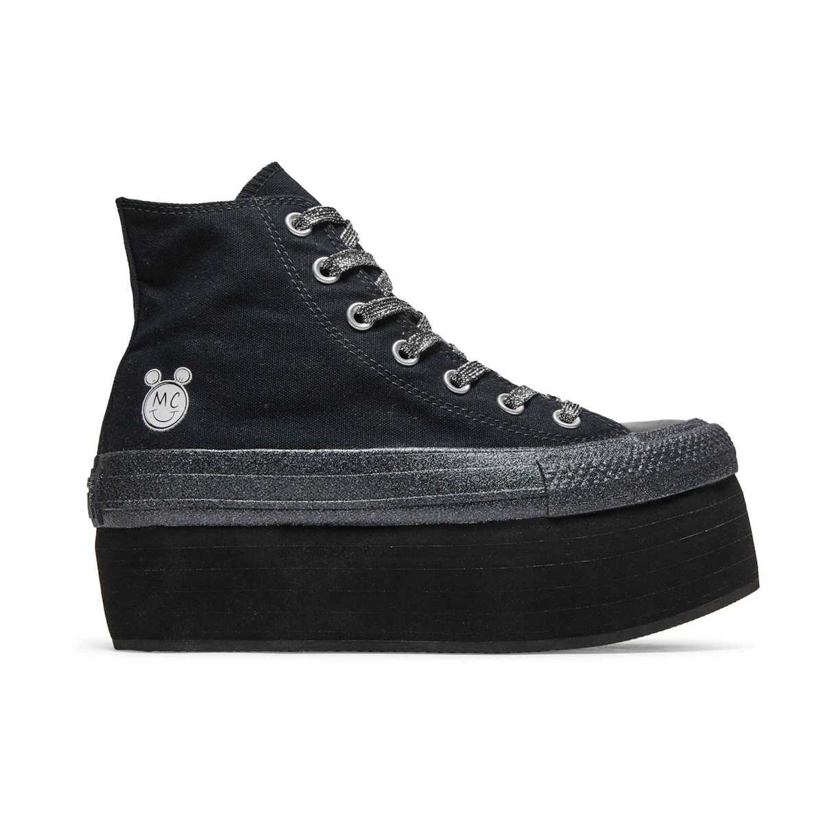 Converse miley cyrus black sales