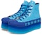 (W) Miley Cyrus x Converse Chuck Taylor All Star Platform Faux Patent Hi 'Biru Gnarly' 563724C