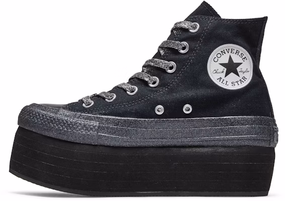 (Women) Miley Cyrus x Converse Chuck Taylor All Star Platform Hi 'Black' 562241C-001 Lookbook (Women) Miley Cyrus x Converse Chuck Taylor All Star Platform Hi 'Black' 562241C-001