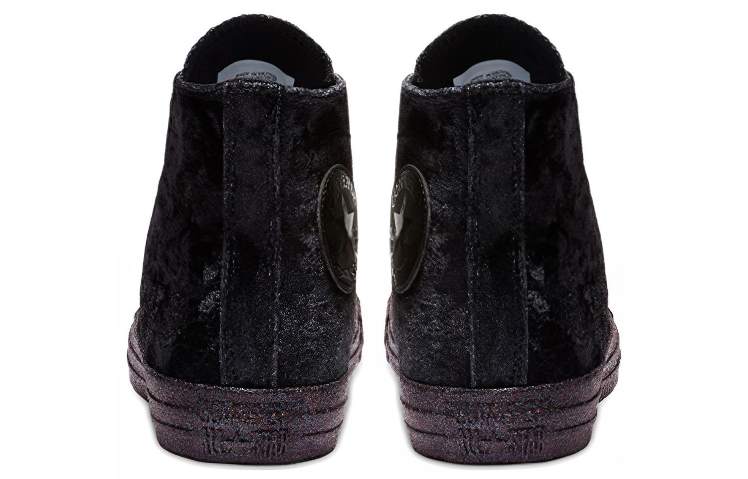 Shop (W) Miley Cyrus x Converse Chuck Taylor All Star Hi 'Hitam Perak' 563723C