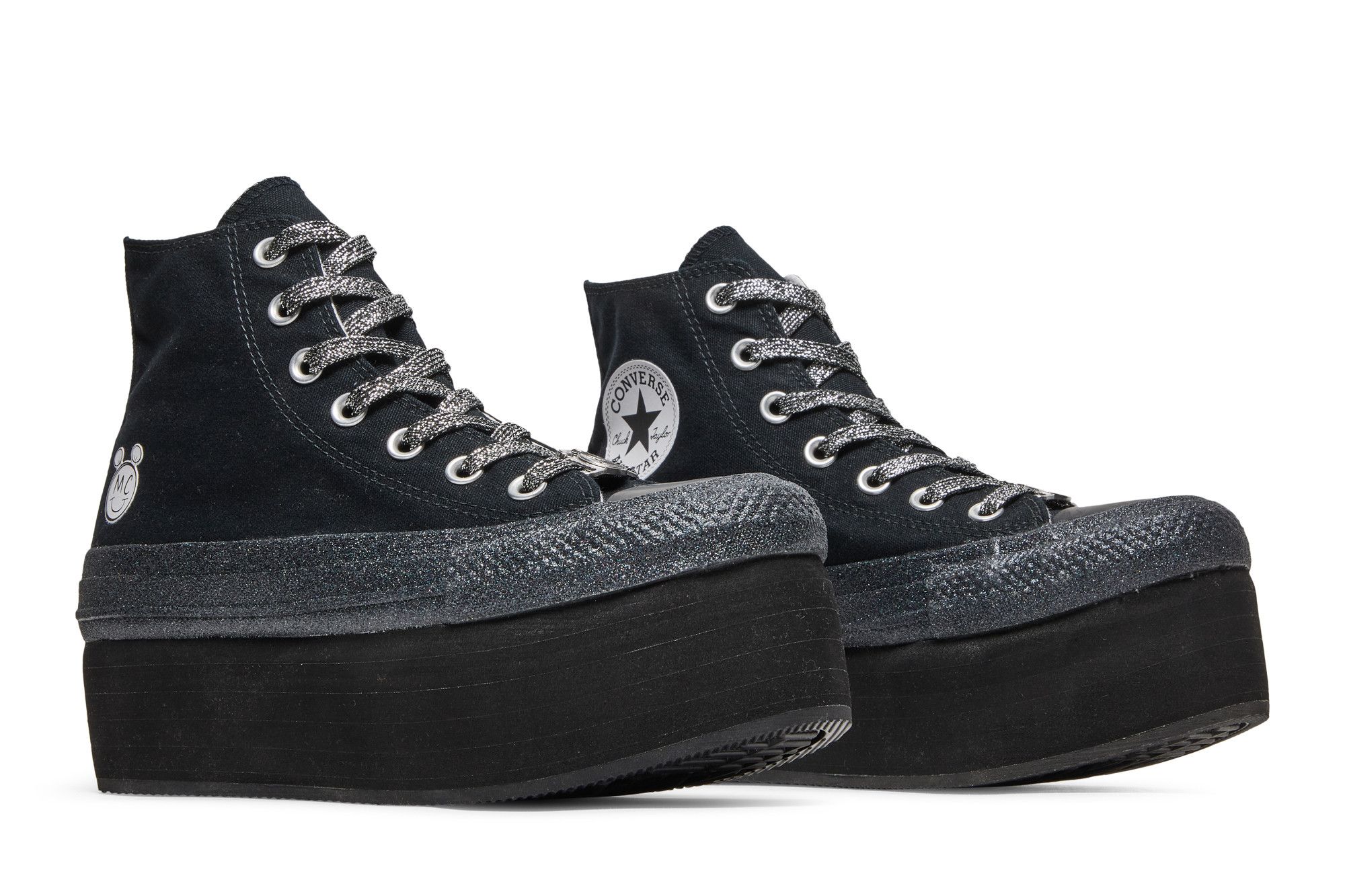 Cheap (W) Miley Cyrus x Converse Chuck Taylor All Star 平台高筒帆布鞋‘黑色’ 562241C-001