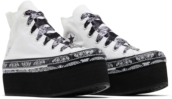 (W) Miley Cyrus x Converse Chuck Taylor All Star Plataforma Alta 'Blanco' 562240C-102 Cheap (W) Miley Cyrus x Converse Chuck Taylor All Star Plataforma Alta 'Blanco' 562240C-102