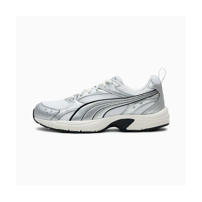 (W) Millennium Tech LT PUMA White/PUMA Silver/Feather Gray