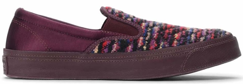 (Women) Missoni x Converse All Star Deckstar Slip Ox 'Burgundy Fig' 151013C