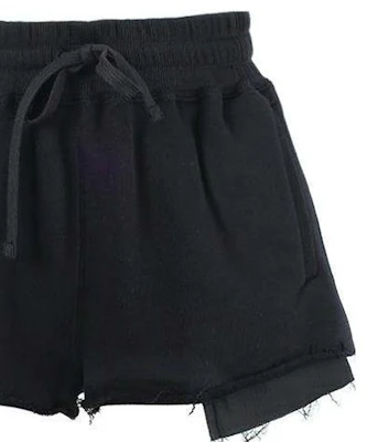 (W) MIU MIU 黑色抽绳翻边休闲短裤 MJP300-13FV-F0002 Details for (W) MIU MIU 黑色抽绳翻边休闲短裤 MJP300-13FV-F0002