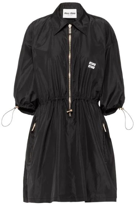 women-miu-miu-black-fitted-short-sleeve-zip-up-dress-mf-4806-121-g-f0002-s-231