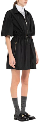 (W) MIU MIU 黑色修身短袖拉链连衣裙 MF4806-121G-F0002-S-231 Purchase (W) MIU MIU 黑色修身短袖拉链连衣裙 MF4806-121G-F0002-S-231