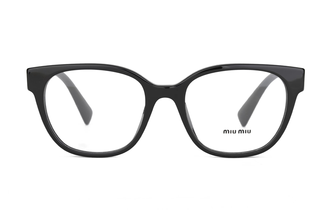 (Women) MIU MIU  Black Irregular Optical Glasses with Letter Logo. OMU02VV-1AB1O1 圖 4
