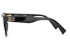 Purchase (Women) MIU MIU Black Irregular Optical Glasses with Letter Logo. OMU02VV-1AB1O1