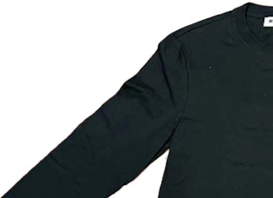 (W) MIU MIU Kaos Lengan Panjang Hitam Logo Bordir Casual. MJL973-133L-F0002 Details for (W) MIU MIU Kaos Lengan Panjang Hitam Logo Bordir Casual. MJL973-133L-F0002