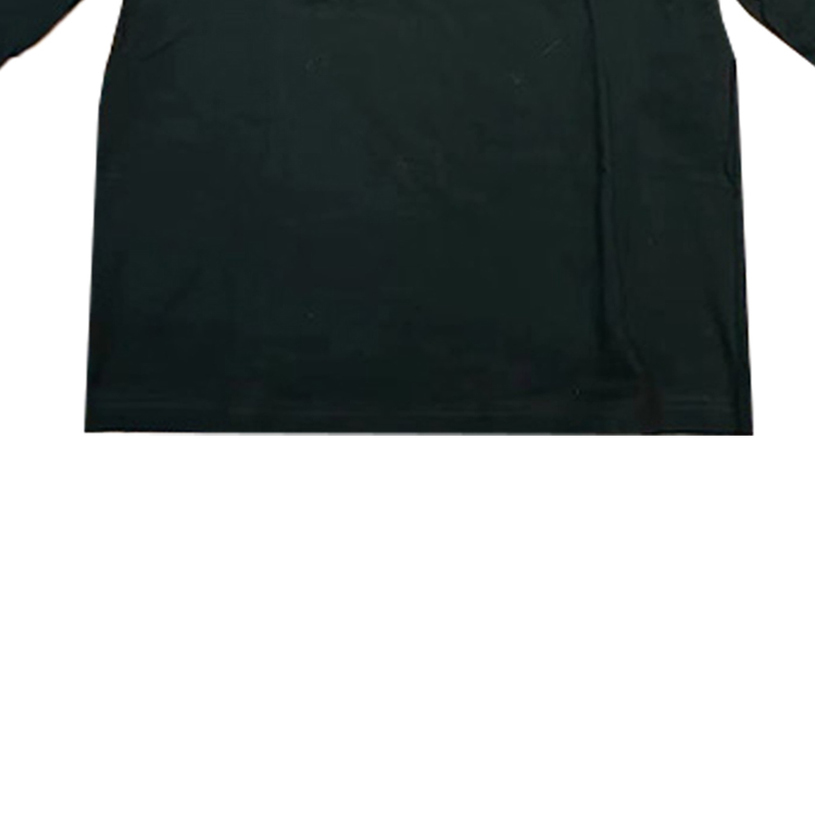 Sizing (W) MIU MIU Kaos Lengan Panjang Hitam Logo Bordir Casual. MJL973-133L-F0002