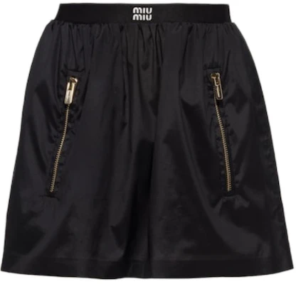 (W) MIU MIU Falda Mini Casual Negra de Talle Alto. MG1926-121G-F0002 Buy (W) MIU MIU Falda Mini Casual Negra de Talle Alto. MG1926-121G-F0002