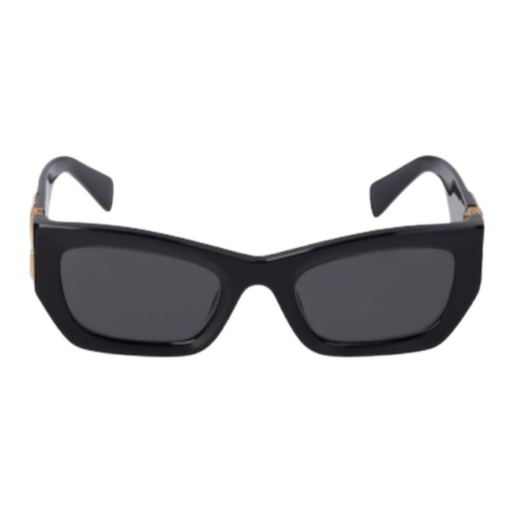 (Women) MIU MIU  Black Square Acetate Full-Frame Sunglasses. 76I-XEV005 圖 3