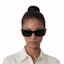 Purchase (W) MIU MIU 黑色方形醋酸全框太陽眼鏡 76I-XEV005