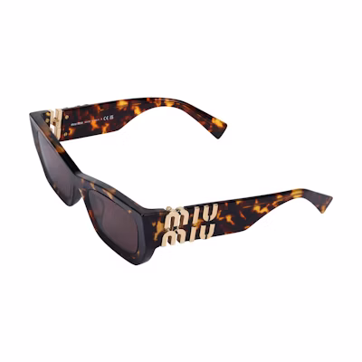 (Women) MIU MIU Black Square Frame Sunglasses SMU09W-EVAU-FE06B-C-053