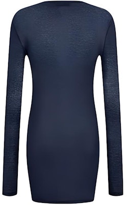 (W) MIU MIU 蓝色修身长袖短连衣裙 FW24. MJA842-14RN-F0008-S-231 Lookbook (W) MIU MIU 蓝色修身长袖短连衣裙 FW24. MJA842-14RN-F0008-S-231