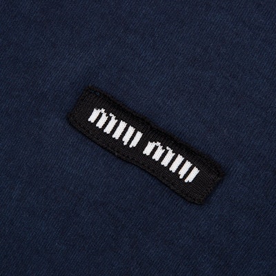 (W) MIU MIU 蓝色修身长袖短连衣裙 FW24. MJA842-14RN-F0008-S-231 Purchase (W) MIU MIU 蓝色修身长袖短连衣裙 FW24. MJA842-14RN-F0008-S-231