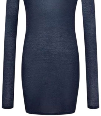 (W) MIU MIU 蓝色修身长袖短连衣裙 FW24. MJA842-14RN-F0008-S-231 1