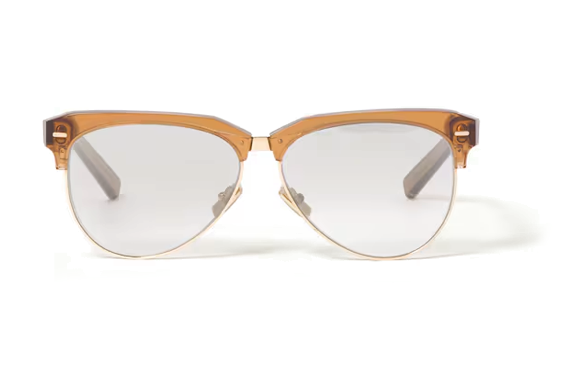 (Women) MIU MIU  Brown Irregular Sunglasses with Logo Temples. SMU09ZE15TF08K1C057 圖 2