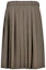 Lookbook (Women) MIU MIU Brown Pleated Midi Skirt with Belt Casual Style. MG2031-15PJ-F0005-S-232