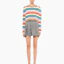 Lookbook (Women) MIU MIU Cashmere Striped Sweater Camel Brown. MML547-10CX-F0040
