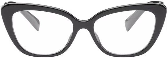 (Women) MIU MIU Cat-Eye Black Optical Glasses with Logo Detail. 0MU05VV8056597887151 (Women) MIU MIU Cat-Eye Black Optical Glasses with Logo Detail. 0MU05VV8056597887151