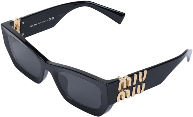 (W) MIU MIU 黑色全框猫眼塑料太阳镜 09WS 1AB5S0 53 22 Buy (W) MIU MIU 黑色全框猫眼塑料太阳镜 09WS 1AB5S0 53 22