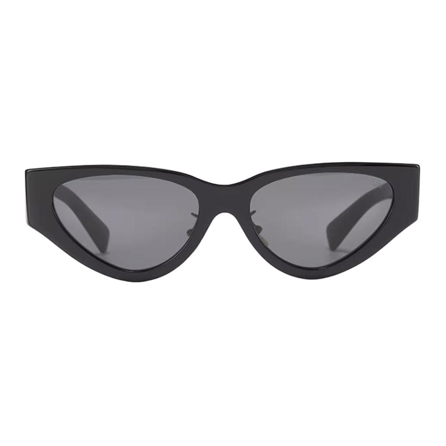 (Women) MIU MIU  Cat-Eye Sunglasses with Logo and Metal Frame, Multicolor. OMU03ZS 圖 4