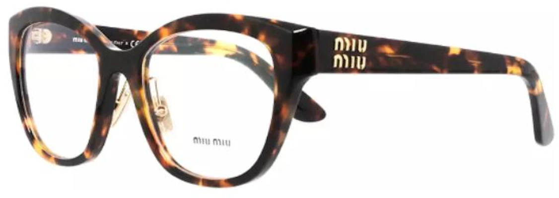 (Women) MIU MIU Cat-Eye Tortoiseshell Optical Frame with Logo Design. VMU05XF-VAU1O1 Order (Women) MIU MIU Cat-Eye Tortoiseshell Optical Frame with Logo Design. VMU05XF-VAU1O1