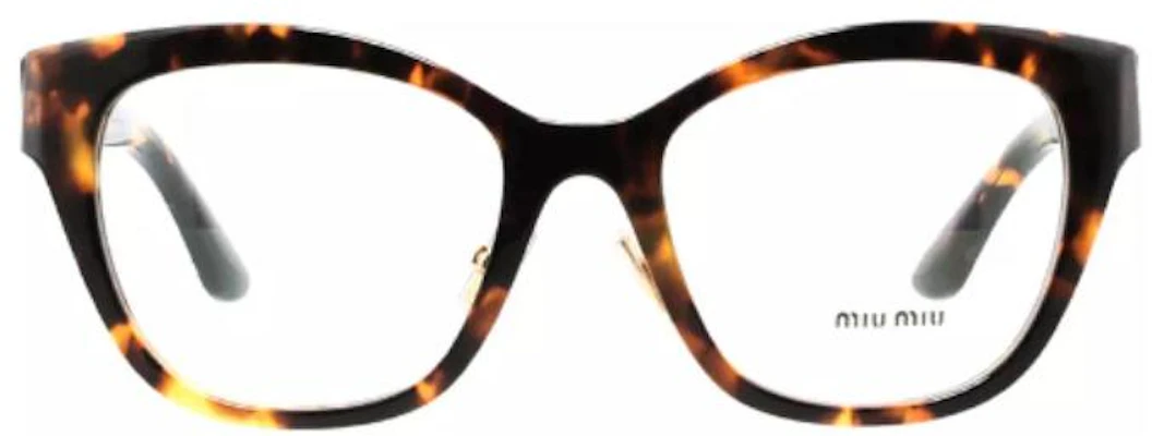 (Women) MIU MIU Cat-Eye Tortoiseshell Optical Frame with Logo Design. VMU05XF-VAU1O1 Shop (Women) MIU MIU Cat-Eye Tortoiseshell Optical Frame with Logo Design. VMU05XF-VAU1O1