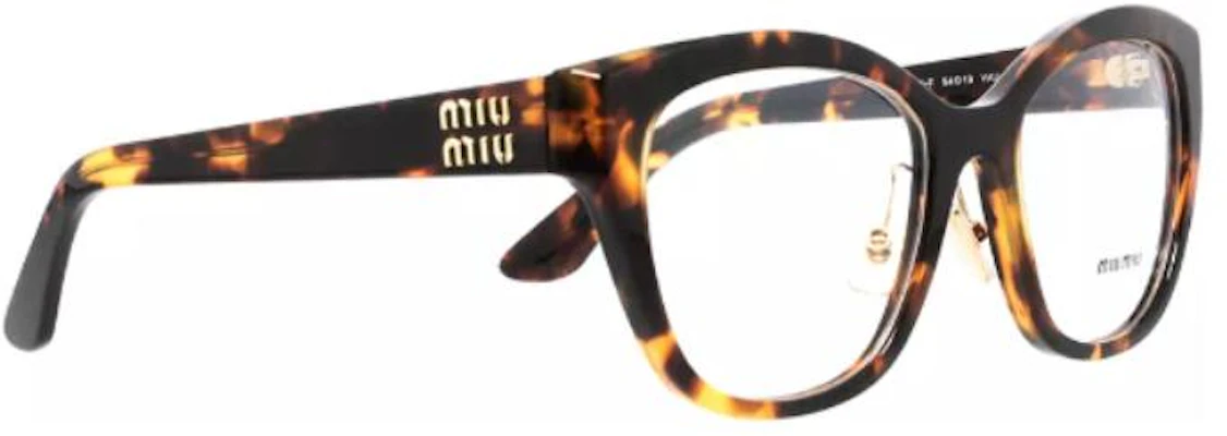 (Women) MIU MIU Cat-Eye Tortoiseshell Optical Frame with Logo Design. VMU05XF-VAU1O1 Purchase (Women) MIU MIU Cat-Eye Tortoiseshell Optical Frame with Logo Design. VMU05XF-VAU1O1
