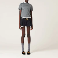 Lookbook (W) MIU MIU 圓領短袖直版T恤 SS24 休閒上衣 MJN467-137L-F0D65-S-231