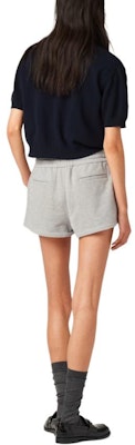 (Women) MIU MIU Drawstring Logo Straight Shorts Grey Casual Wear. MJP312-14EJ-F0031-S-OOO Shop (Women) MIU MIU Drawstring Logo Straight Shorts Grey Casual Wear. MJP312-14EJ-F0031-S-OOO